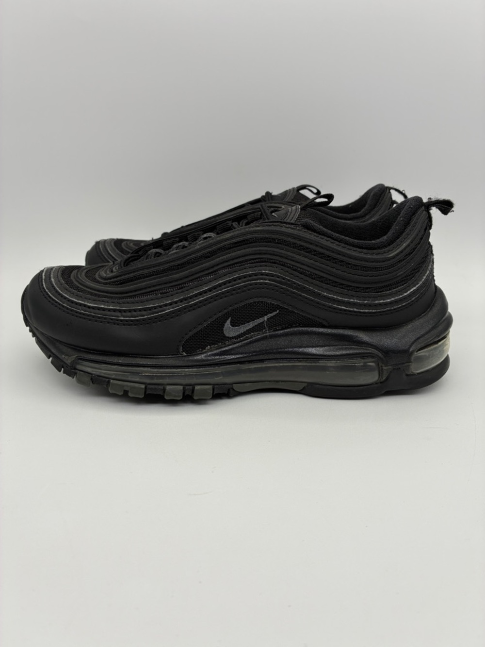 Nike Air Max 97 'Triple Black' Women's Sneakers Shoes  |  Size:  6 - Picture 2 of 15